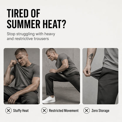 Die perfekte Balance aus Stil & Komfort: Die atmungsaktive Herren-Cargohose für jeden Tag