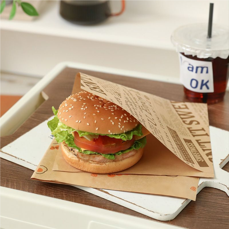 Nie wieder fettige Hände: Fettbeständige Sandwichbeutel mit Motiv (18x18 cm) 🥪