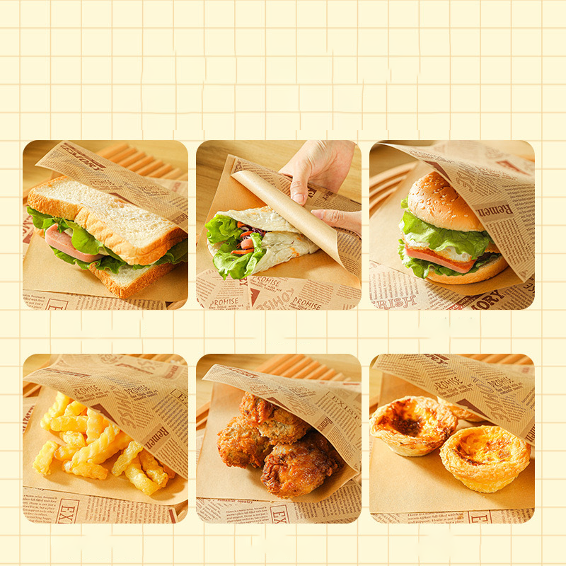 Nie wieder fettige Hände: Fettbeständige Sandwichbeutel mit Motiv (18x18 cm) 🥪