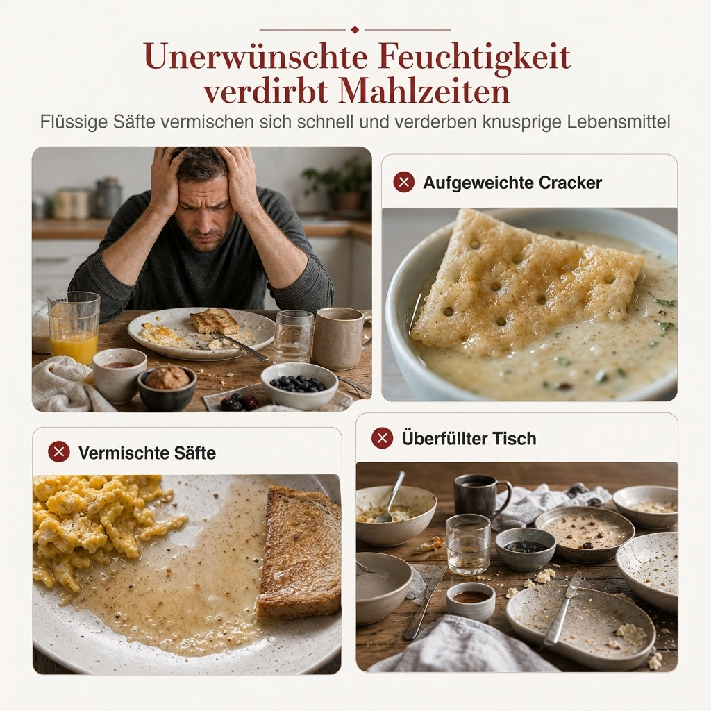 Knusprig & Trennscharf Genießen: Die geteilte Retro-Keramikbackform für Ofen & Tisch